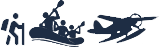 HikingRaftingFlyingIcon